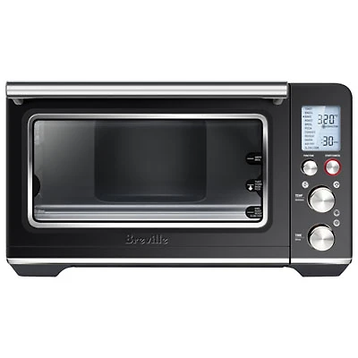Refurbished (Good) - Breville Smart Oven Air Fryer Convection Toaster Oven - 0.8 Cu. Ft./22.6L - Black Truffle - Remanufactured by Breville