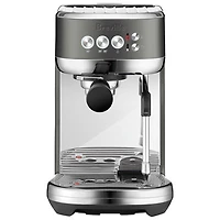 Refurbished (Good) - Breville Bambino Plus Automatic Espresso Machine - Black Stainless Steel - Remanufactured by Breville