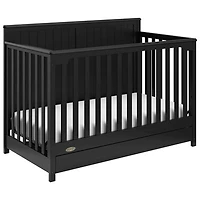Graco Hadley 4-in-1 Convertible Crib with Drawer - Black