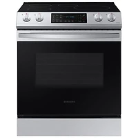 Open Box - Samsung 30" 6.3 Cu Ft Slide-In Induction Range (NE63B8411SS/AC) - SS - Perfect Condition