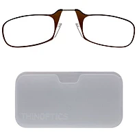 ThinOptics Universal Pod Reading Glasses with Case - Strength