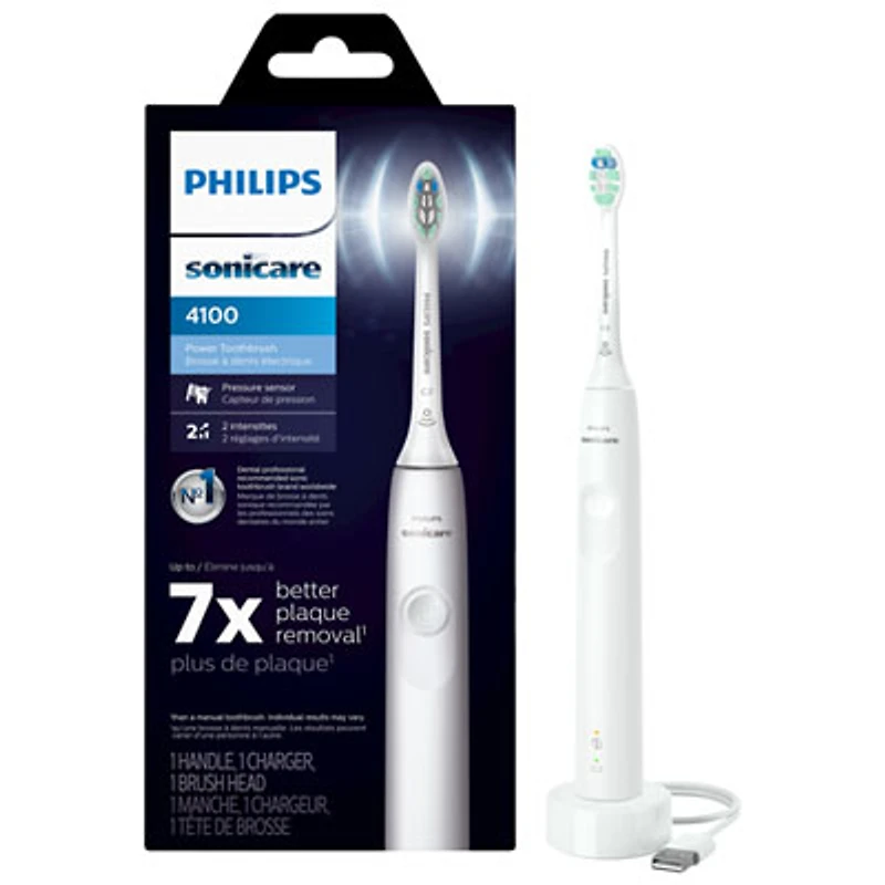 Philips Sonicare 4100 Electric Toothbrush (HX3681/23) - White