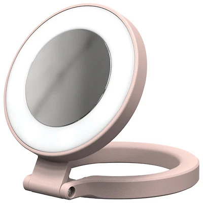ShiftCam SnapLight Magnetic LED Ring Light - Chalk Pink