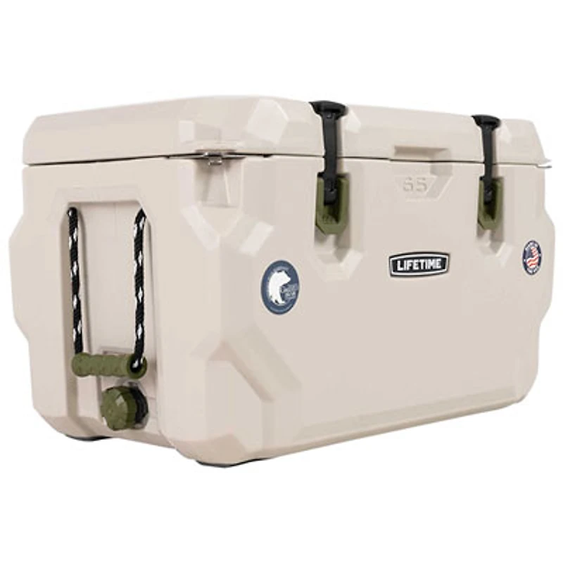 Lifetime High Performance Cooler - 73L (65 Qt) - Khaki