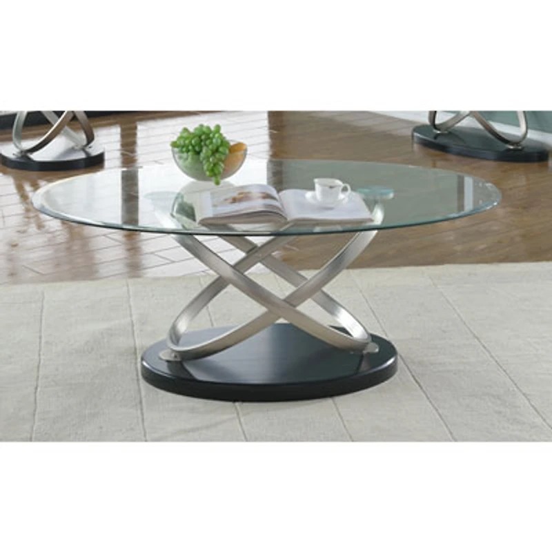 Brassex Contemporary Coffee Table - Black