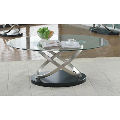 Brassex Contemporary Coffee Table - Black