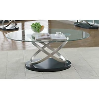 Brassex Contemporary Coffee Table - Black