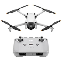DJI Mini 3 Quadcopter Drone with Remote Control - Grey