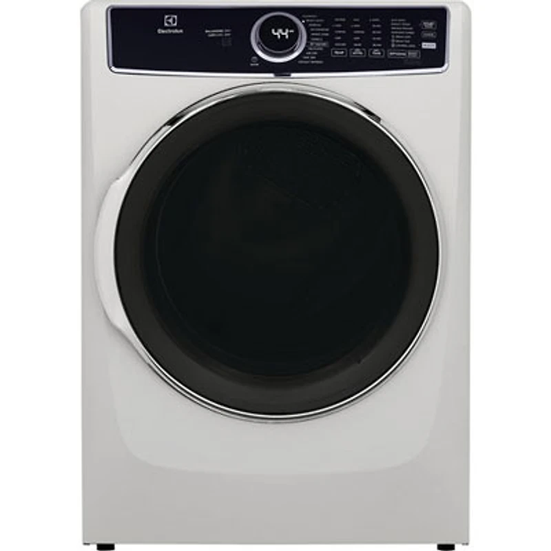 Open Box - Electrolux 8.0 Cu. Ft. Electric Steam Dryer (ELFE763CAW) - White - Scratch & Dent