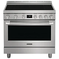 Frigidaire Professional 36" 4.4 Cu Ft True Convection 5-Element Induction Range (PCFI3670AF) - Stainless