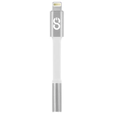 LOGiiX Lightning to 3.5mm Headphone Jack Adapter (LGX-12822) - White