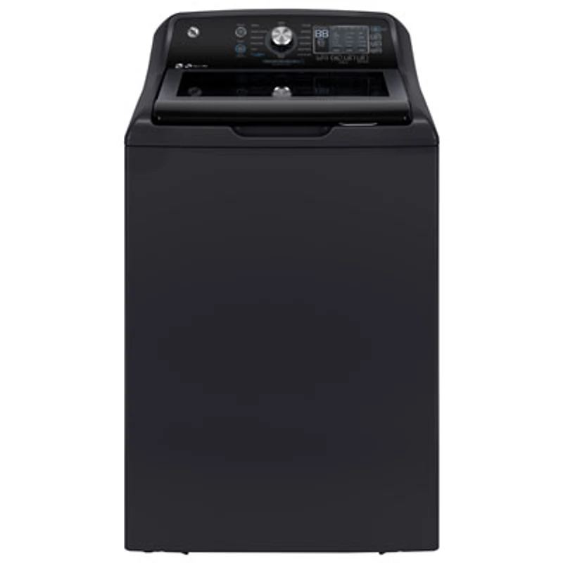 GE 5.3 Cu. Ft. High Efficiency Top Load Washer (GTW690BMTDG) - Diamond Grey