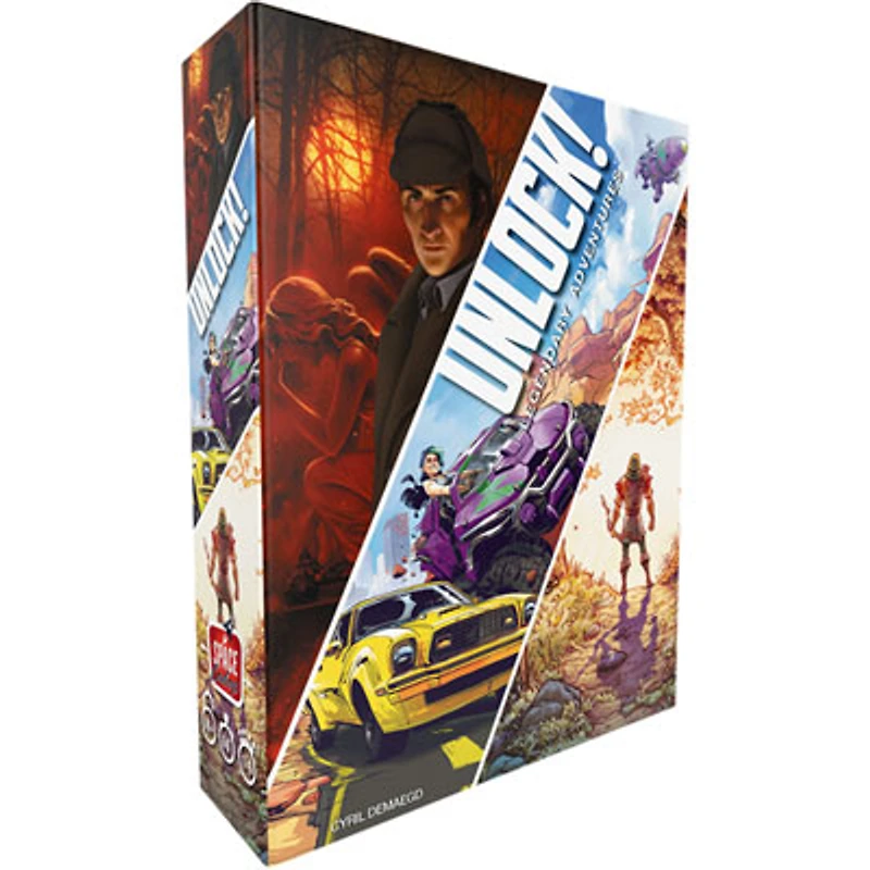 Unlock Legendary Adventures Card Game - English