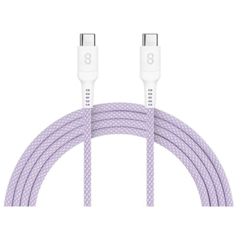 LOGiiX Vibrance 1.5m (4.9 ft.) USB-C to USB-C Braided Cable (LGX