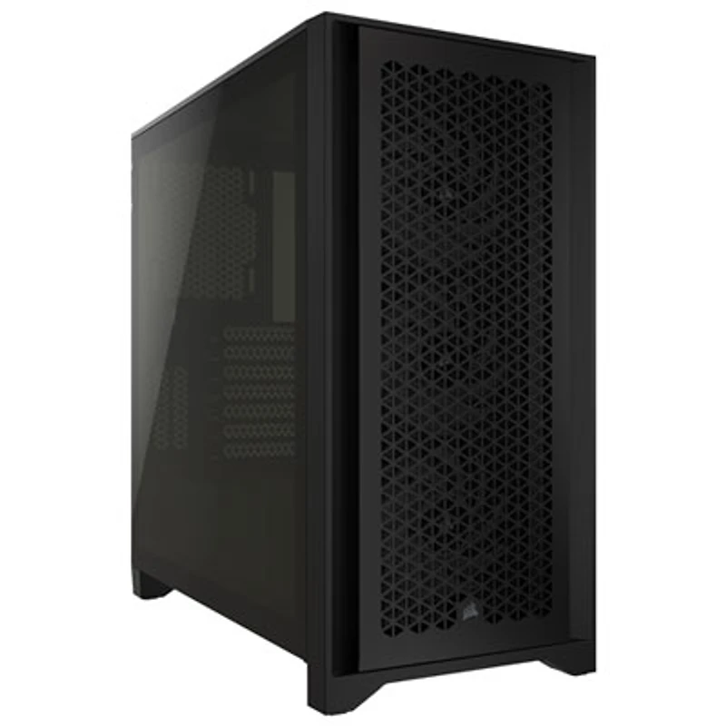 Corsair 4000D RGB Airflow Mid-Tower ATX Computer Case - Black