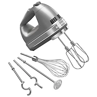 KitchenAid 9-Speed Hand Mixer (KHM926CU) - Contour Silver