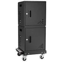 Luxor 20-Device Modular Charging Cart (LLMC20SP) - Black