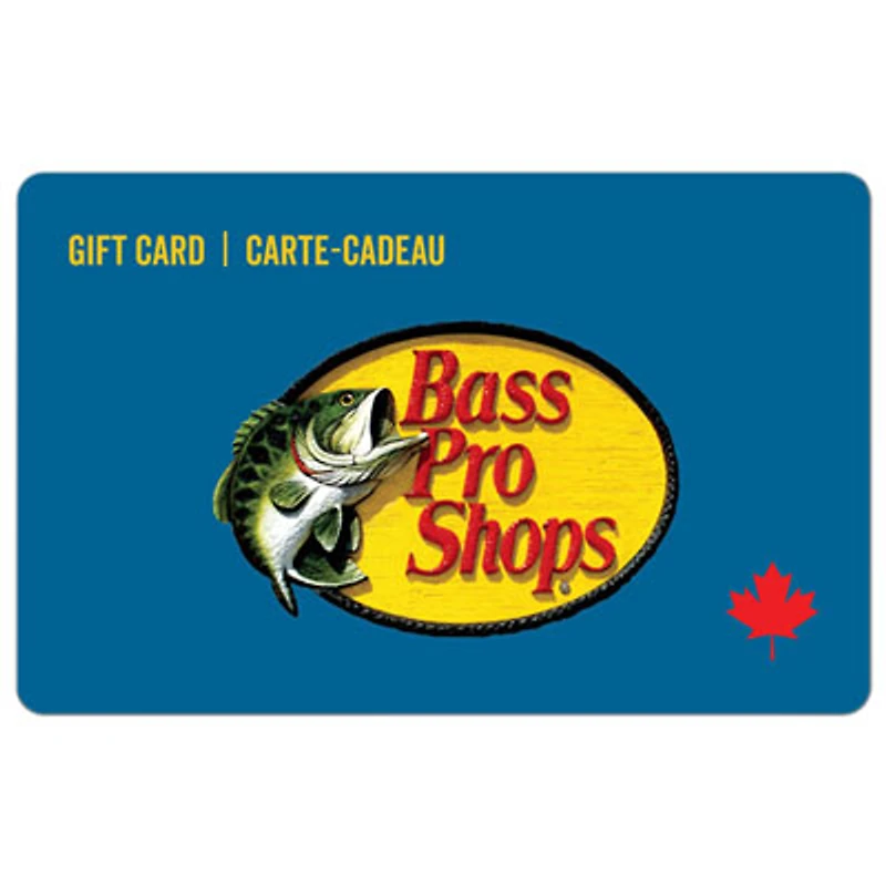 Bass Pro Shops Gift Card - $300 - Digital Download