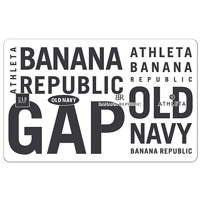 Gap Options Gift Card - $100 - Digital Download