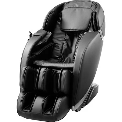 Open Box - Insignia 2D Zero Gravity Full Body Massage Chair - Black / Silver Trim