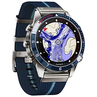 Garmin MARQ Captain Gen 2 46mm Bluetooth Sailing Smartwatch - Navy