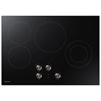 Open Box - Samsung 30" 4-Element Electric Cooktop (NZ30R5330RK/AA) - Black - Perfect Condition