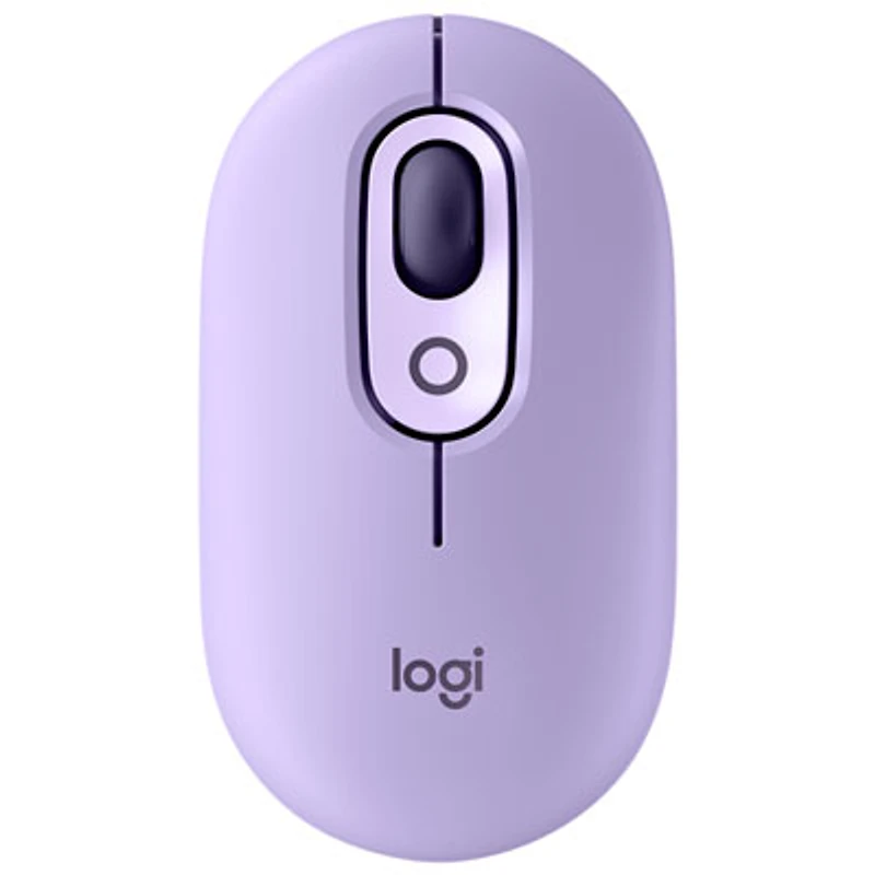 Logitech POP Mouse Bluetooth Optical Ambidextrous Mouse - Cosmos