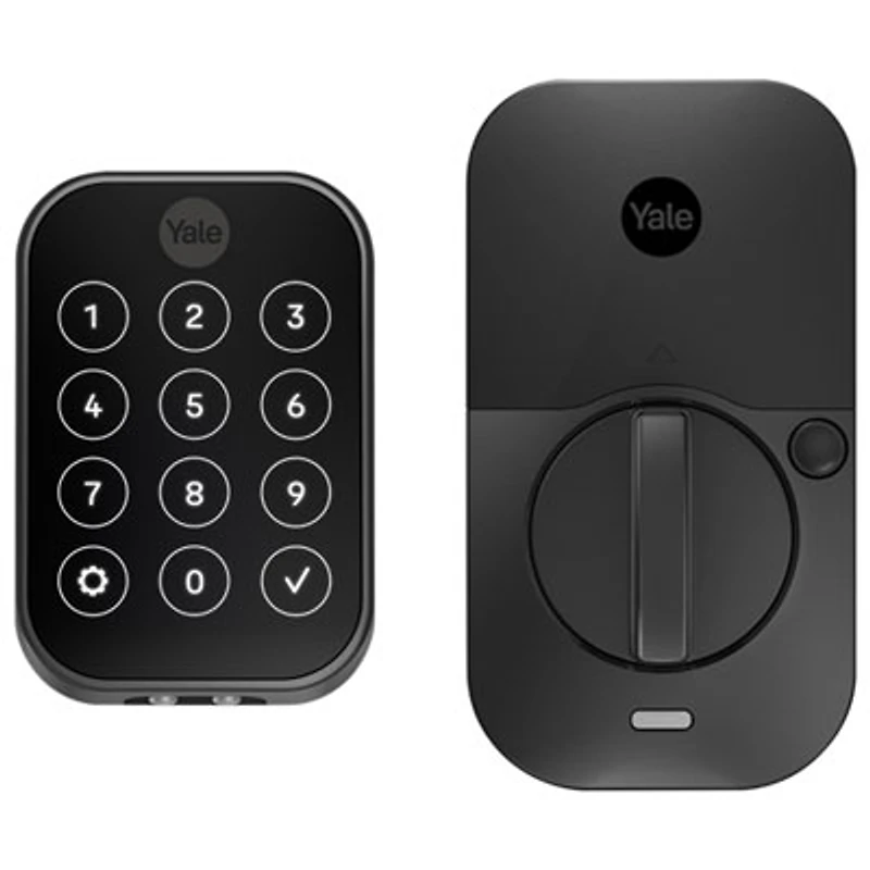 Yale Assure Lock 2 Touchscreen Bluetooth Smart Lock - Black Suede