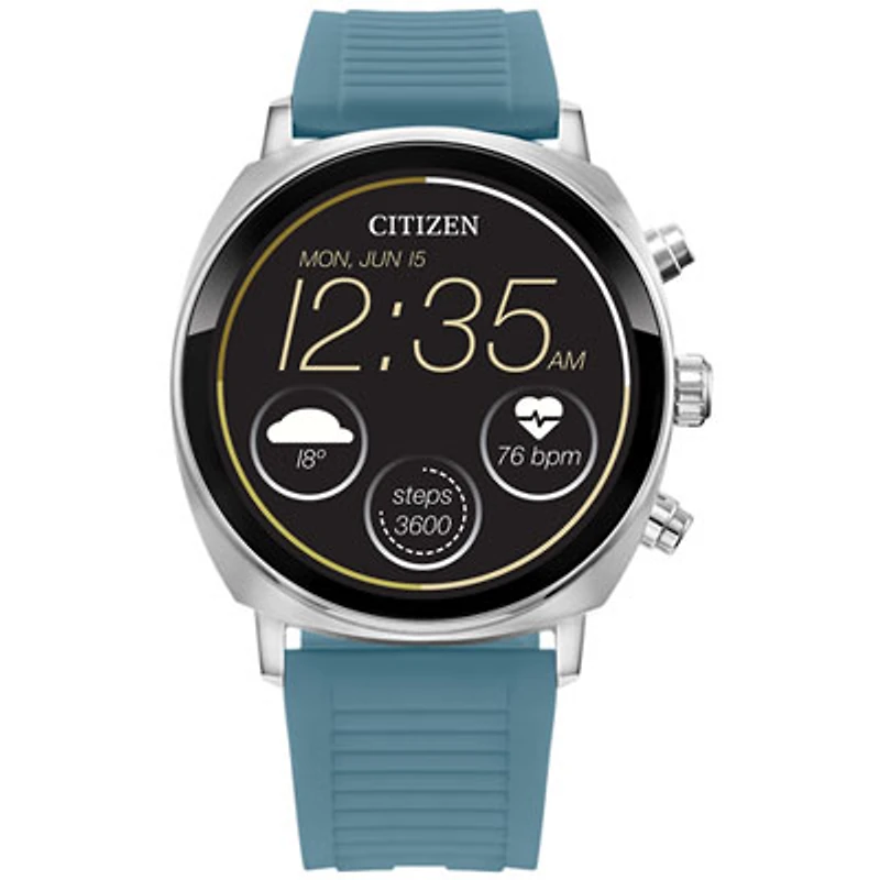 Citizen CZ Smart PQ2 Casual 41mm Smartwatch with Heart Rate Monitor