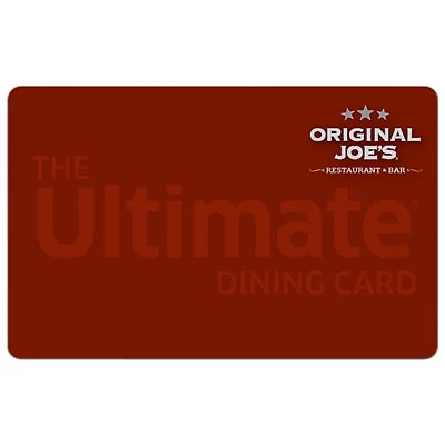 Original Joe's Gift Card - $100 - Digital Download