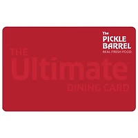 The Pickle Barrel Gift Card - $200 - Digital Download