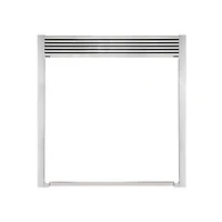 Electrolux 84" Louvered Double Trim Kit - Stainless Steel