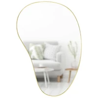 Hubba Pebble Wall Mirror - Brass