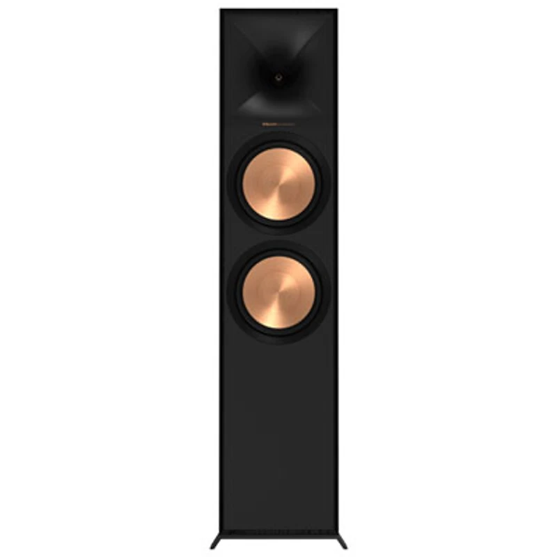 Klipsch Dual R800F 600-Watt 2-Way Tower Speaker - Single - Black