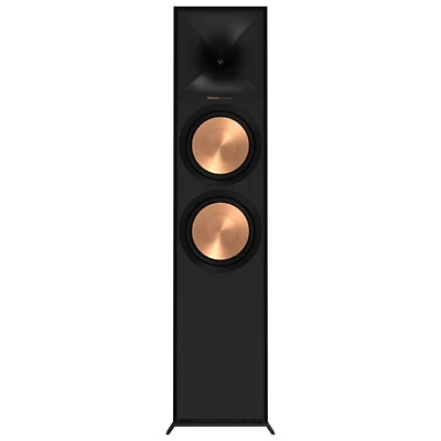Klipsch Dual R800F 600-Watt 2-Way Tower Speaker - Single - Black