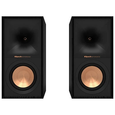 Klipsch R50M 300-Watt Bookshelf Speaker - Pair - Black
