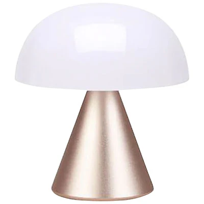 Lexon Mina M Portable LED Lamp - Light Gold