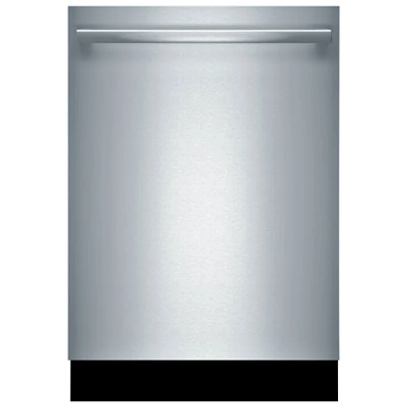 Bosch 800 Series 24" 42dB Built-In Dishwasher with Stainless Steel Tub & Third Rack (SHX78B75UC) - Stainless Steel