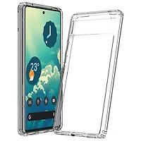 Adreama Shockproof Fitted Hard Shell Case for Google Pixel 6a - Clear