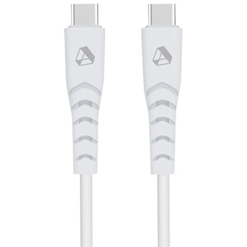 Adreama 1.5m (5 ft.) USB-C to USB-C Charge/Sync Cable (AD-GRSC-C-WHT) - White