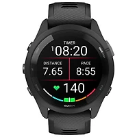 Garmin Forerunner 265 46mm Bluetooth Running Smartwatch - Black/Powder Grey