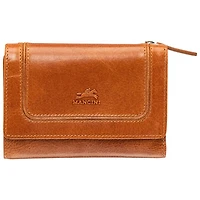 Mancini South Beach RFID Genuine Leather Tri-fold Medium Wallet