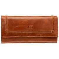 Mancini South Beach RFID Genuine Leather Tri-fold Wallet