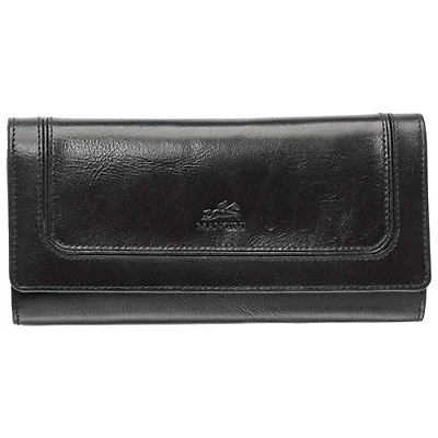 Mancini South Beach RFID Genuine Leather Tri-fold Wallet