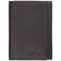 Mancini Monterrey RFID Genuine Leather Trifold Wallet - Brown