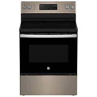 GE 30" 5.0 Cu. Ft. Freestanding Electric Range (JCB630ETES) - Slate