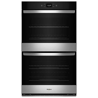 Whirlpool 30" 10.0 Cu. Ft. Double Self-Clean Electric Wall Oven (WOED5030LZ) - Stainless Steel