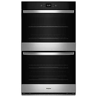 Whirlpool 30" 10.0 Cu. Ft. Double Self-Clean Electric Wall Oven (WOED5030LZ) - Stainless Steel