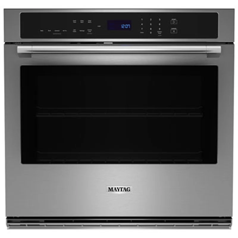Maytag 30" 5.0 Cu. Ft. True Convection Electric Wall Oven (MOES6030LZ) -Fingerprint Resistant Stainless Steel