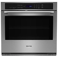 Maytag 30" 5.0 Cu. Ft. True Convection Electric Wall Oven (MOES6030LZ) -Fingerprint Resistant Stainless Steel